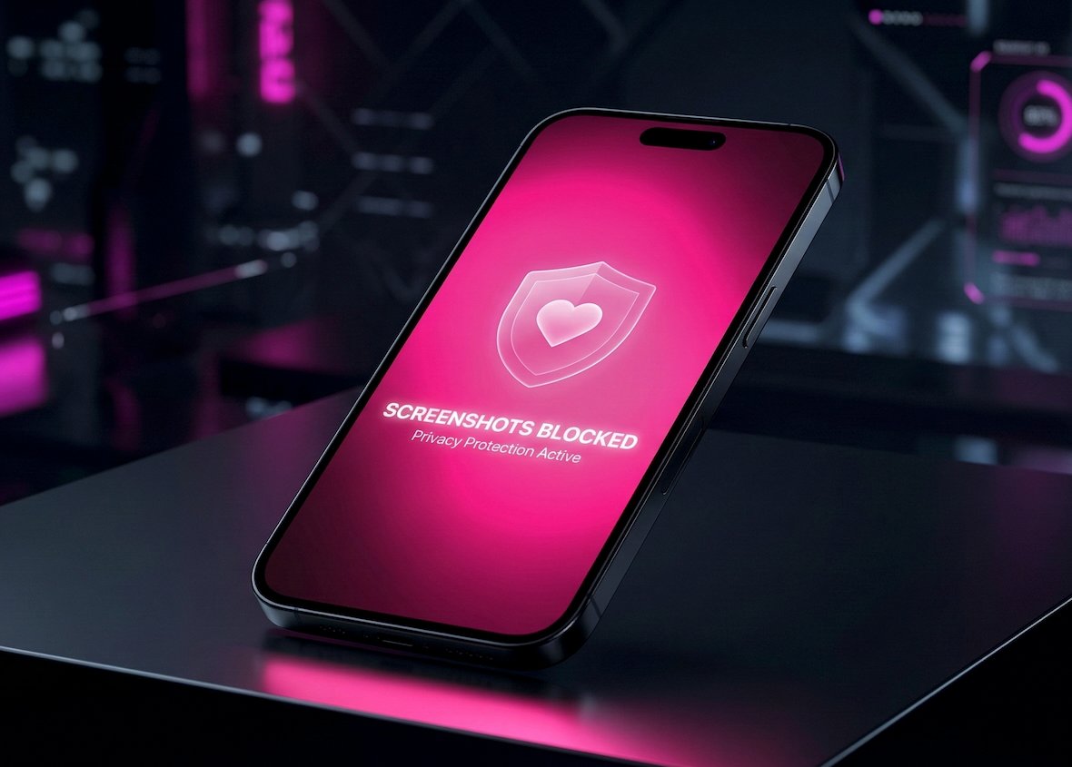 Screenshot protection active